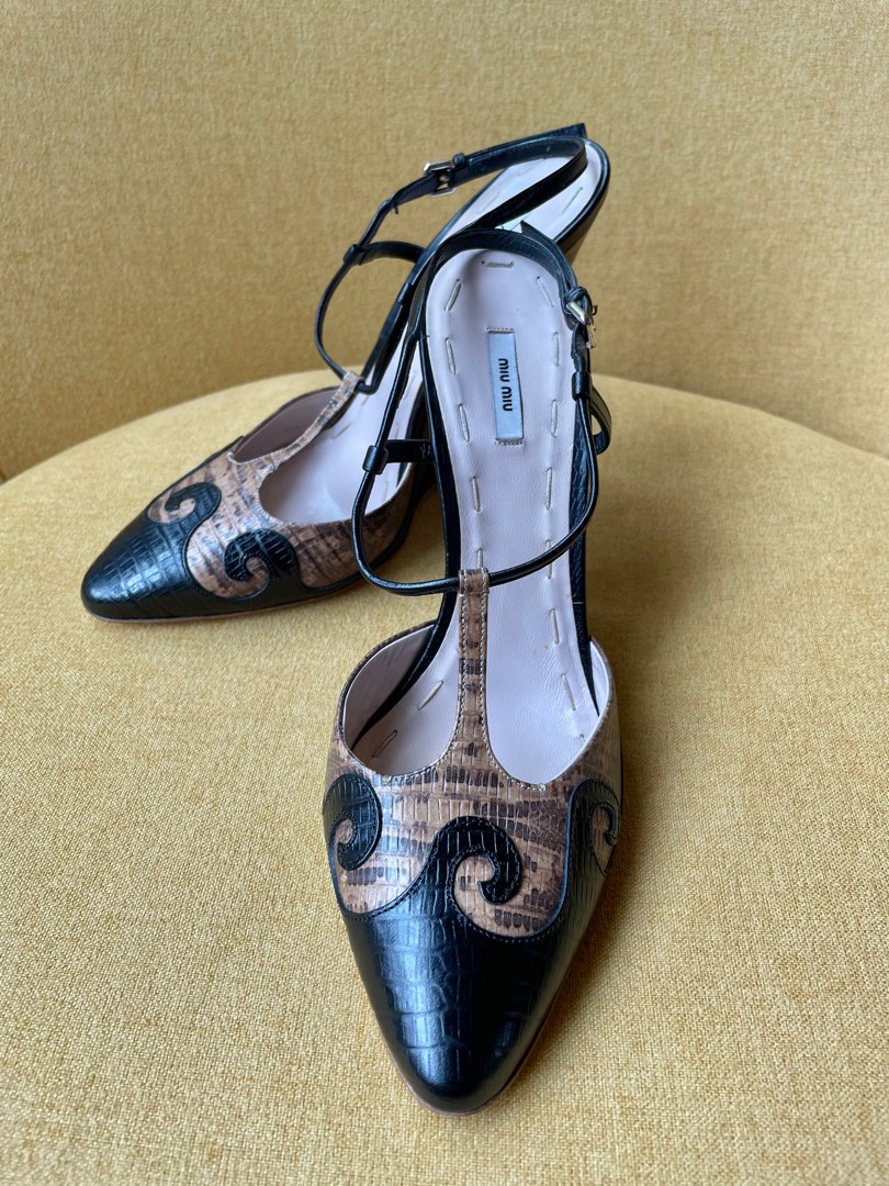 Vintage miu hot sale miu shoes