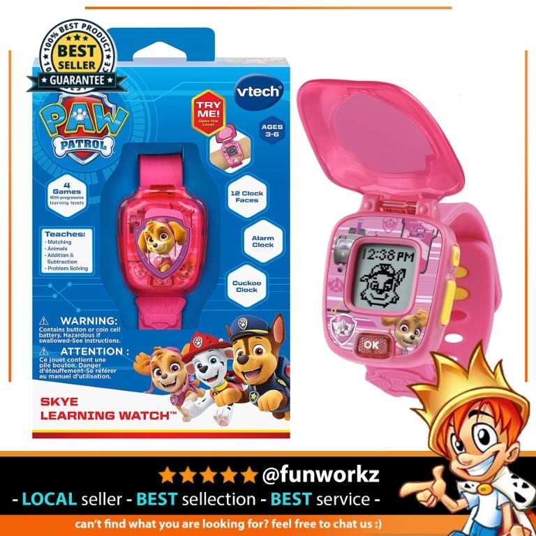 VTech PAW Patrol Skye Learning Watch Pink Hobbies Toys Toys