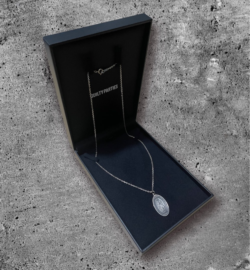 WACKO MARIA “CLASSIC MEDAI NECKLACE (TYPE-1) SILVER”, 名牌, 飾物及