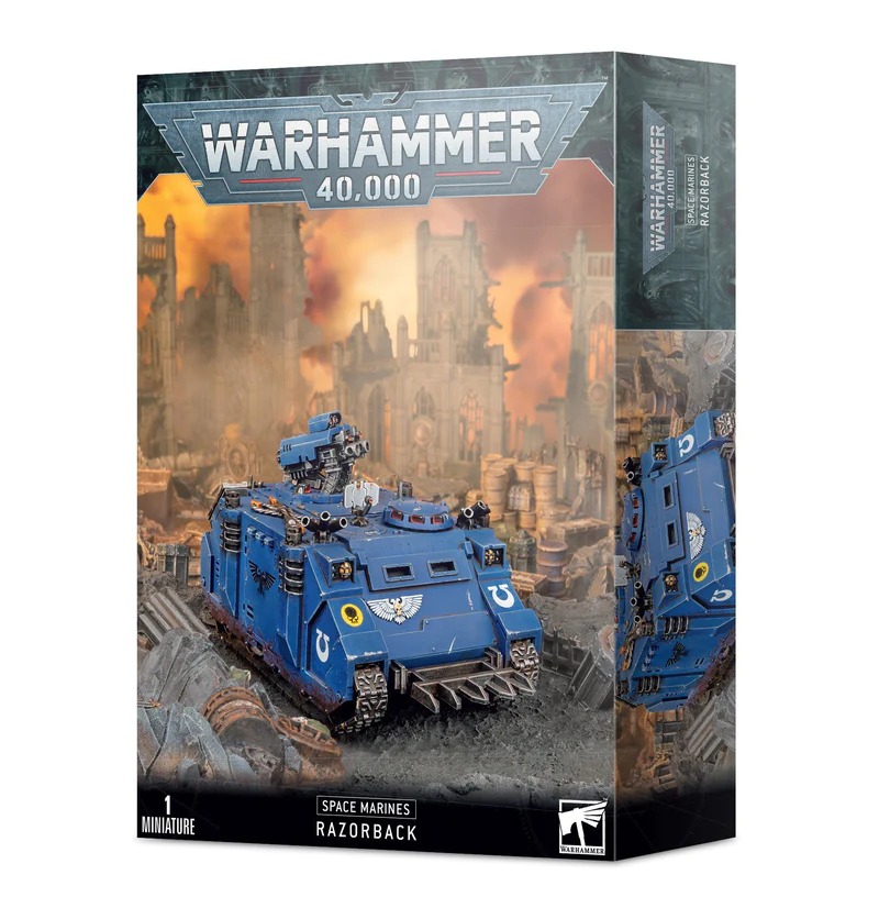 WARHAMMER 40K: SPACE MARINES RAZORBACK, Hobbies & Toys, Toys & Games on ...