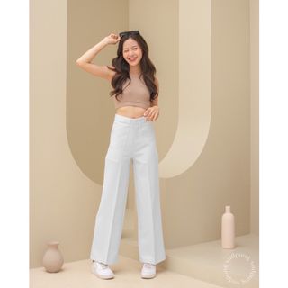 White dress sales pants womens