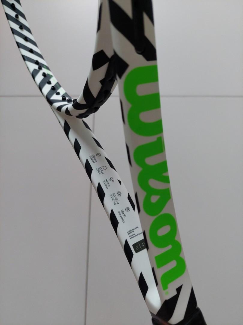 Wilson blade deals zebra