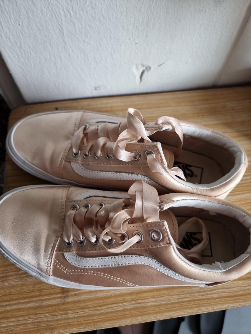Women s Vans Old Skool Rose Gold Women s Fashion Footwear Sneakers on Carousell
