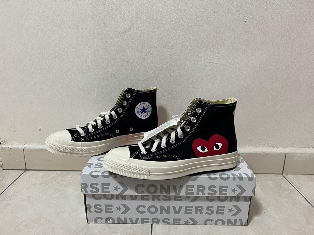 Cdg chuck shop taylor high black