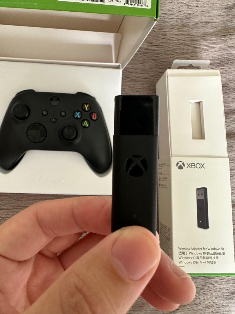 Xbox One Wired Controller USBC + Wireless Adapter, Video Gaming