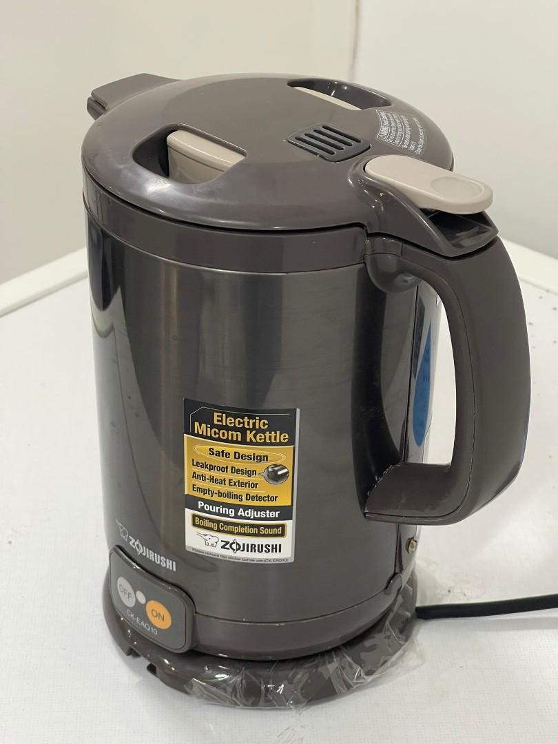 Zojirushi CKEAQ10TA Electric Kettle, 1.0L Brown, TV & Home Appliances