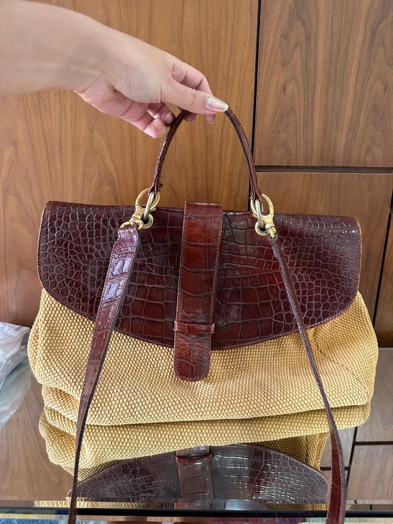 VALENTINES DEAL 100 Authentic Coccinelle Orange Brown