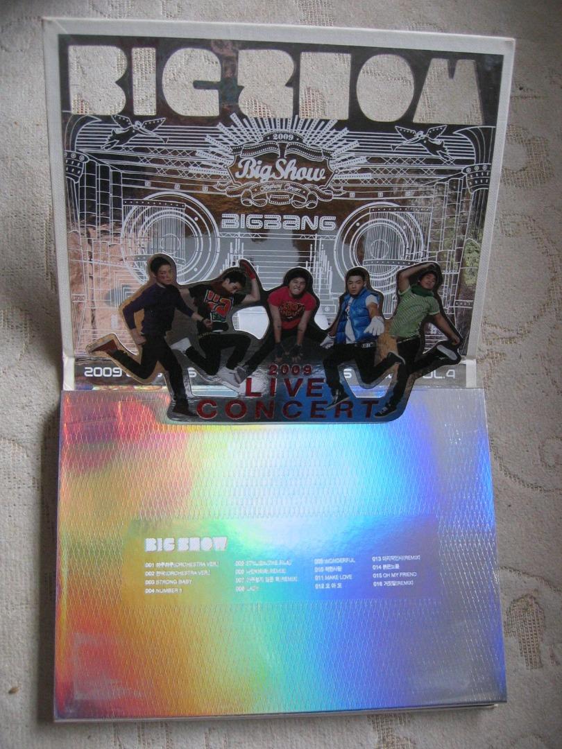 ⭐︎BIGBANG⭐︎ライブツアーDVD ４箱セット 2008 BIGBANG LIVE CONCERT GLOBAL WARNING TOUR : BIGBANG