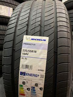 235/55/18 Michelin Primacy 4+ YR2023
