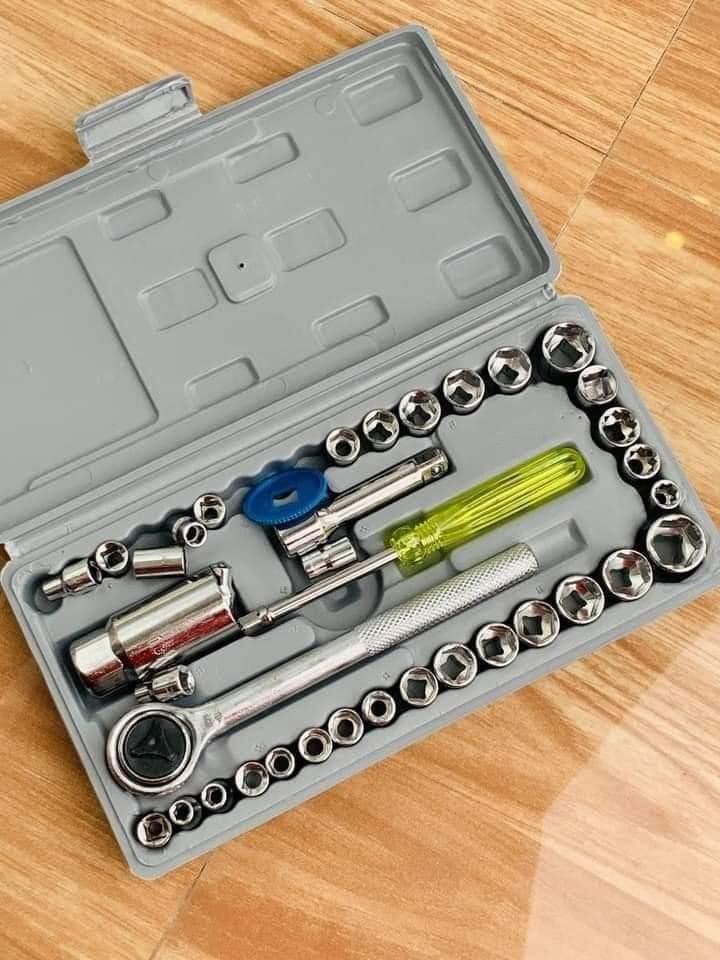 40 PCS COMBINATION SOCKET WRENCH SET (Category: Construction Tools & Equipment) located in Manila. Submitted by imeldacsantiago (Listing ID 1193853648, Image 3). Description: 40 PCS COMBINATION SOCKET WRENCH SET CODE SEAN07242026 PRICE 270 CUT OFF OF ORDERS 11AM (SAME DAY DELIVERY WITHIN MANILA AREA) VIA GRAB, LALAMOVE MOP: COD (MANILA AREA, CAVITE,BULACAN NEXT DAY DELIVERY ) GCASH (MANILA, CAVITE, BULACAN AREA, SAME DAY DELIVERY) BDO REMITTANCE 