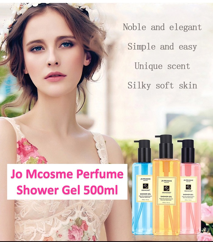 500ml Perfume Shower Gel Smoothing Body Wash Hydrating Body Shampoo
