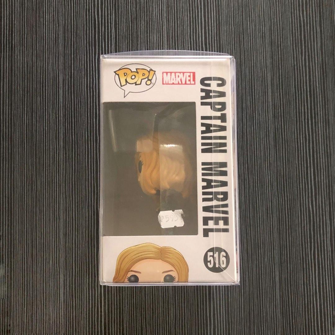 #516 Captain Marvel Funko Pop (Category: Designer & Blind Box Toys) located in Valenzuela. Submitted by savingface2004 (Listing ID 1140749644, Image 2). Description: In mint condition/NOOB Comes with a free protective plastic casing Price still negotiable Feel free to message me for more photos/info!.