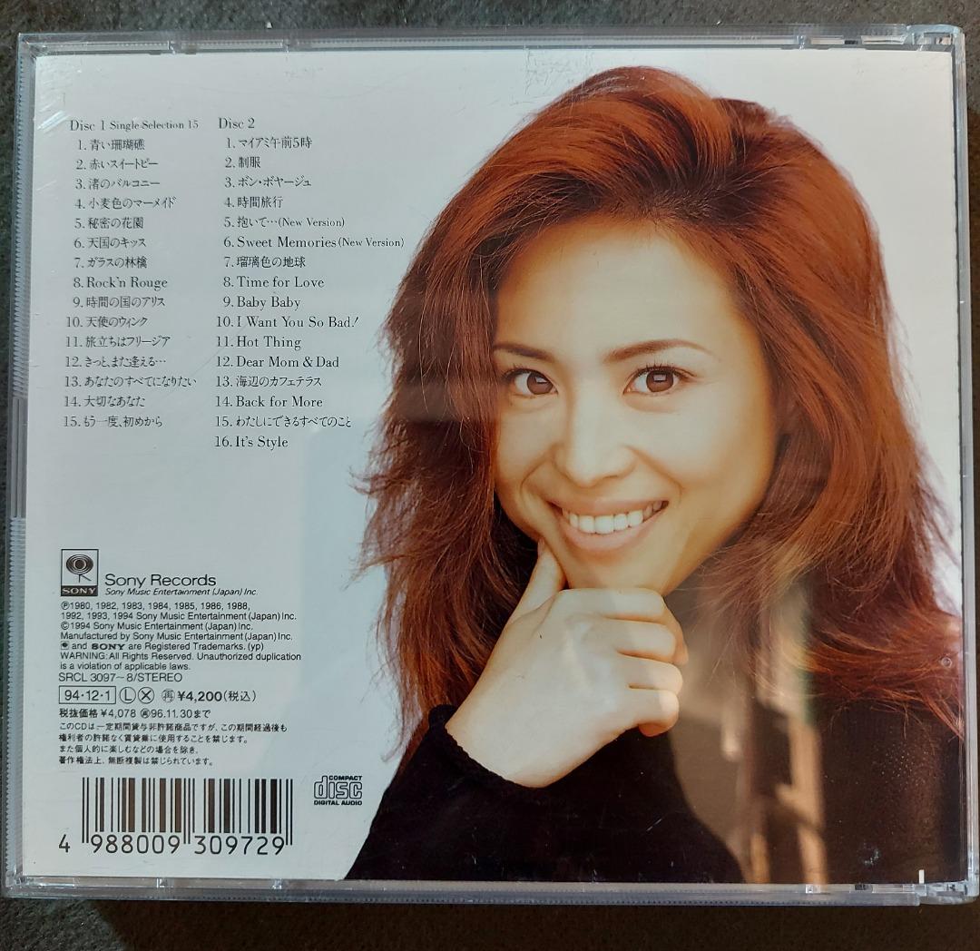 松田聖子seiko matsuda - BibLe II 厚盒精選CD2枚組(94年日本版