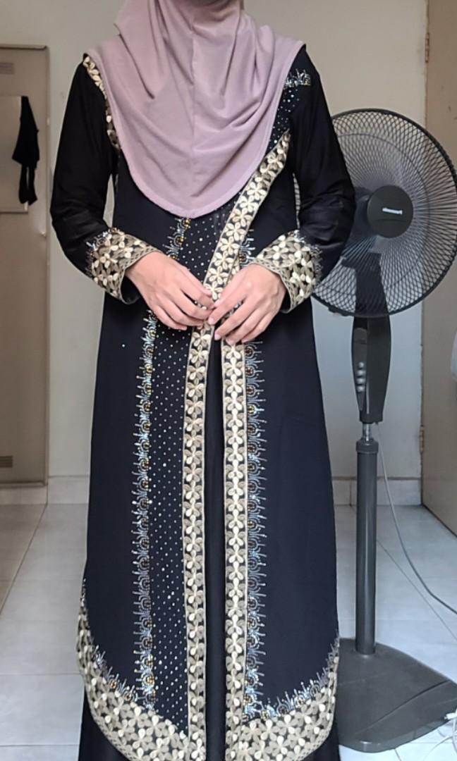 Saree abaya top