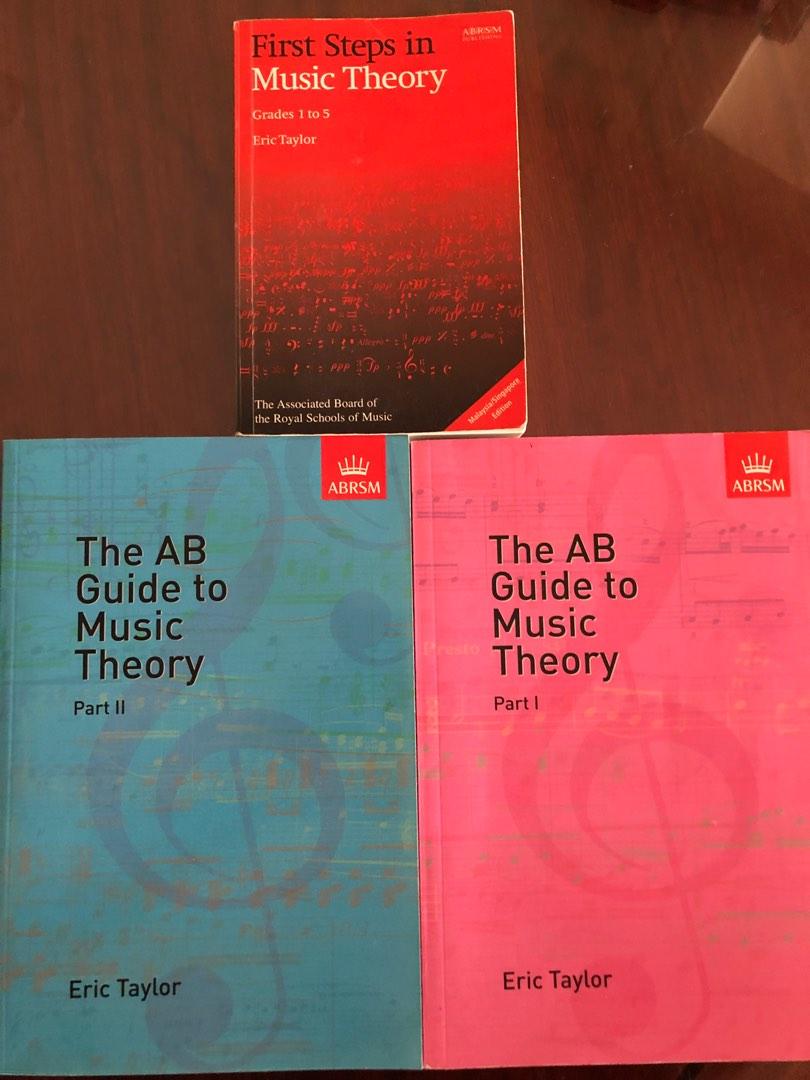 Abrsm music theory grade 1 to 5 hobbies toys books magazines