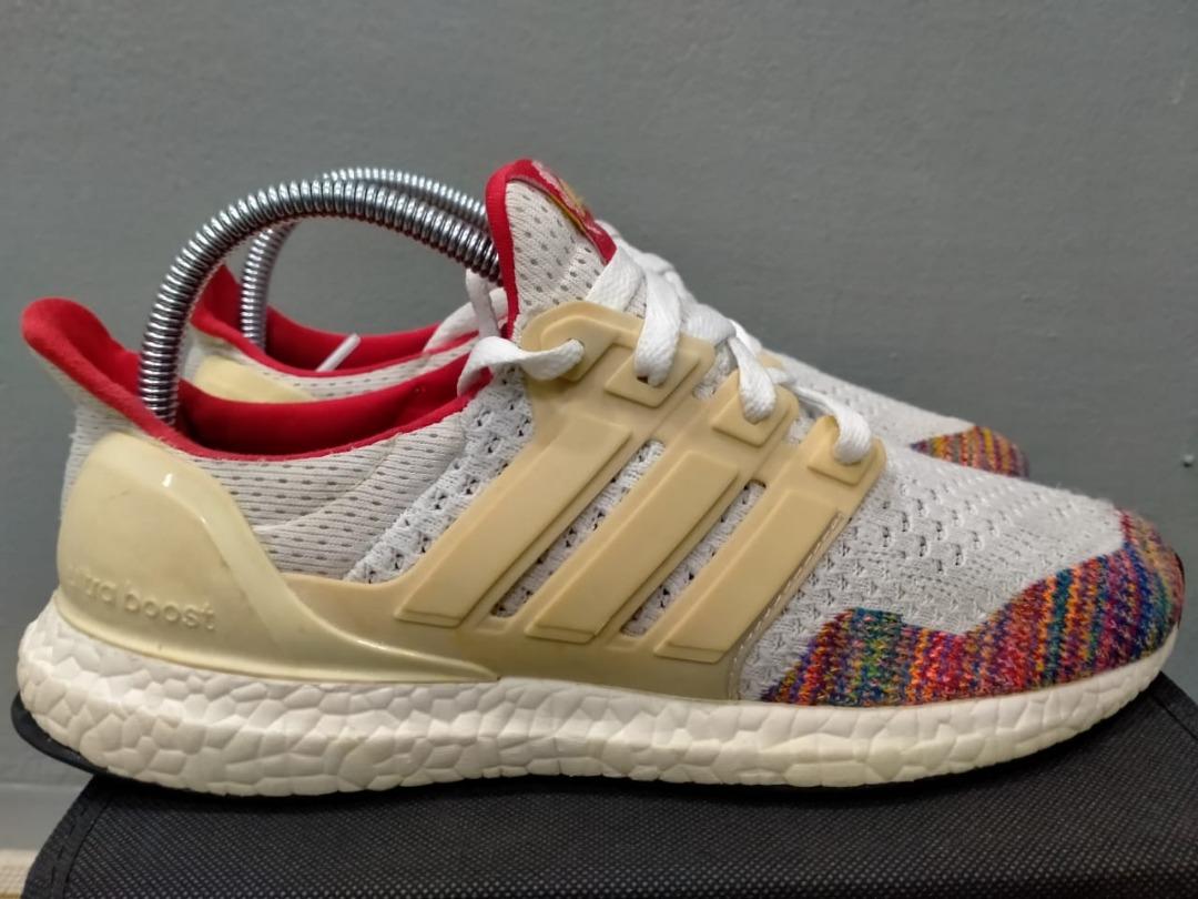 Ultra boost multicolor red sales