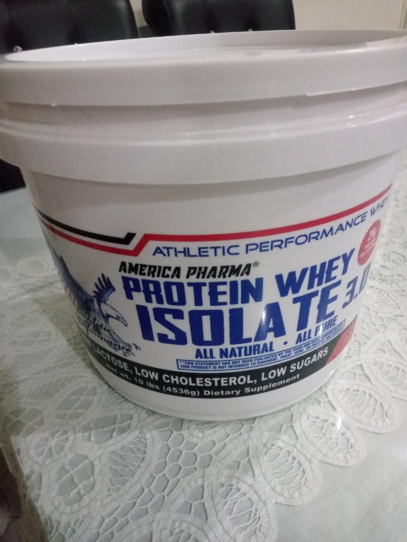 America Pharma Protein Whey Isolate, Health & Nutrition, Health