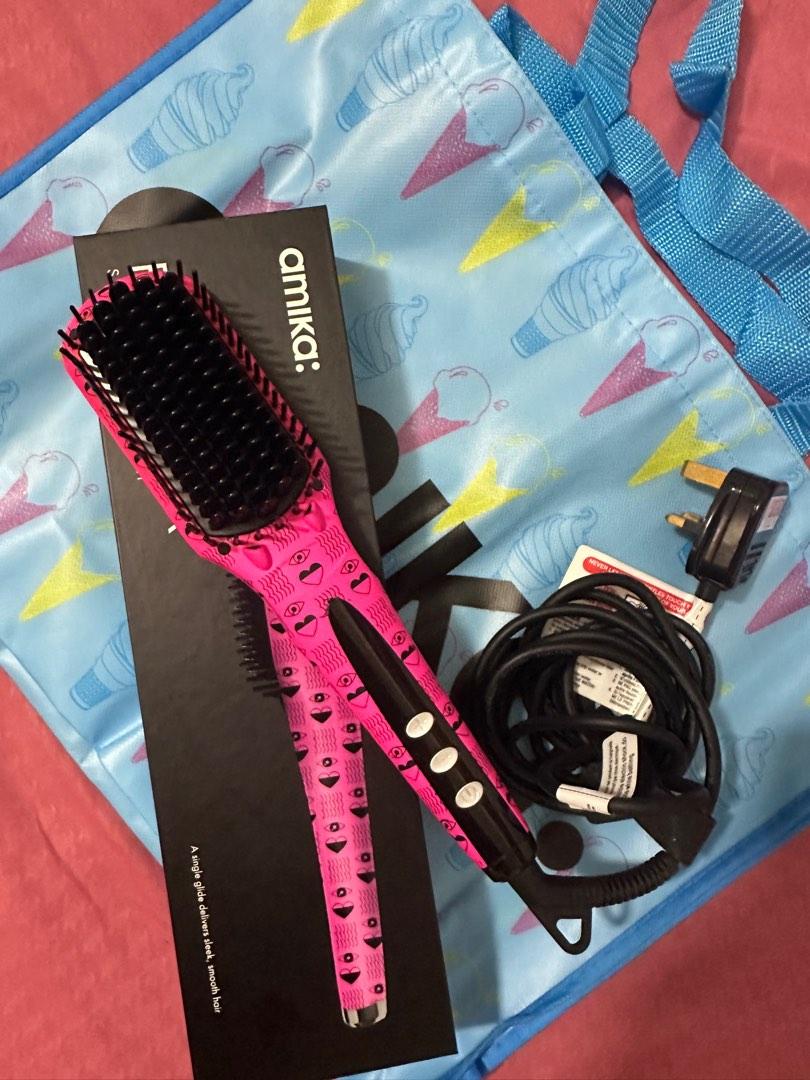 Amika straightening top brush set