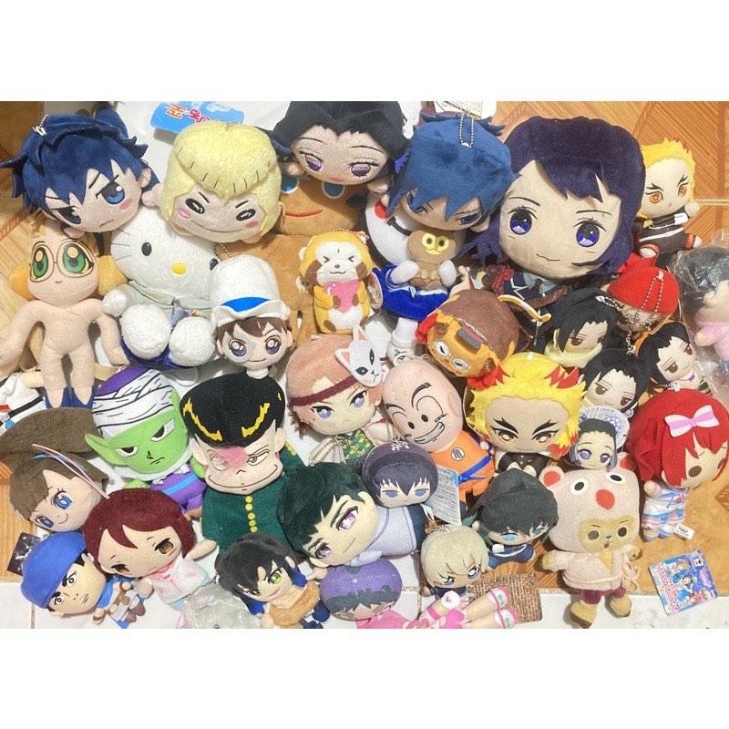 Anime Small Plush Charms (Demon Slayer HJK Dragon Ball Love Live A3 One