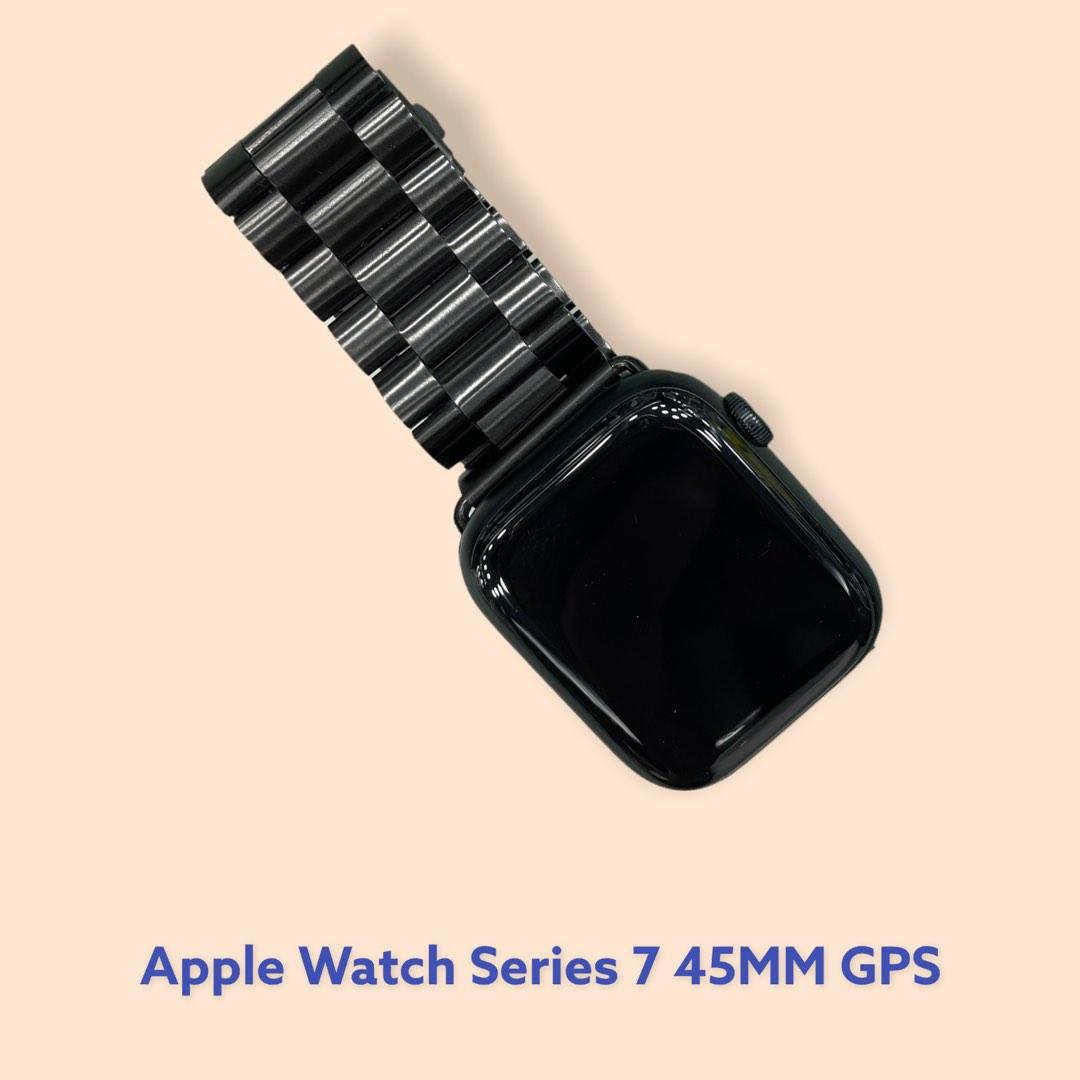 アップルウォッチ7 NIKE４５ミリGPSモデル - 時計
