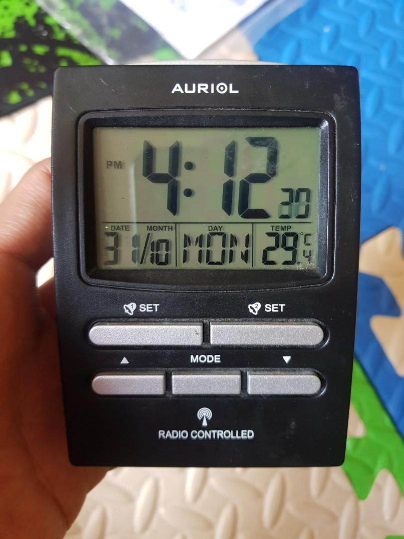 Auriol Alarm Clock, TV & Home Appliances, Other Home Appliances on