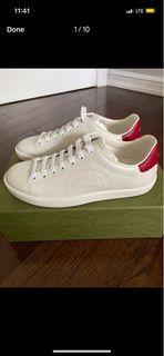 Authentic Women's Gucci Ace Sneaker with Interlocking G