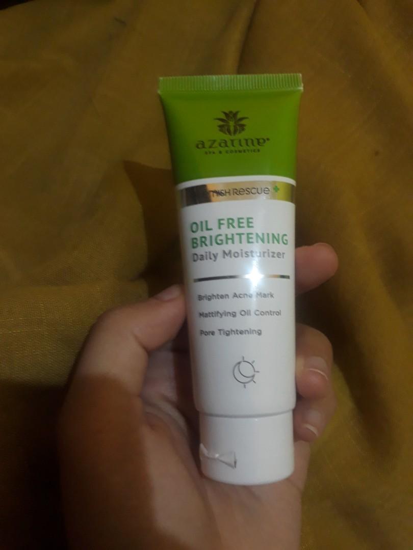 AZARINE OIL FREE BRIGHTENING DAILY MOISTURIZER, Kesehatan & Kecantikan