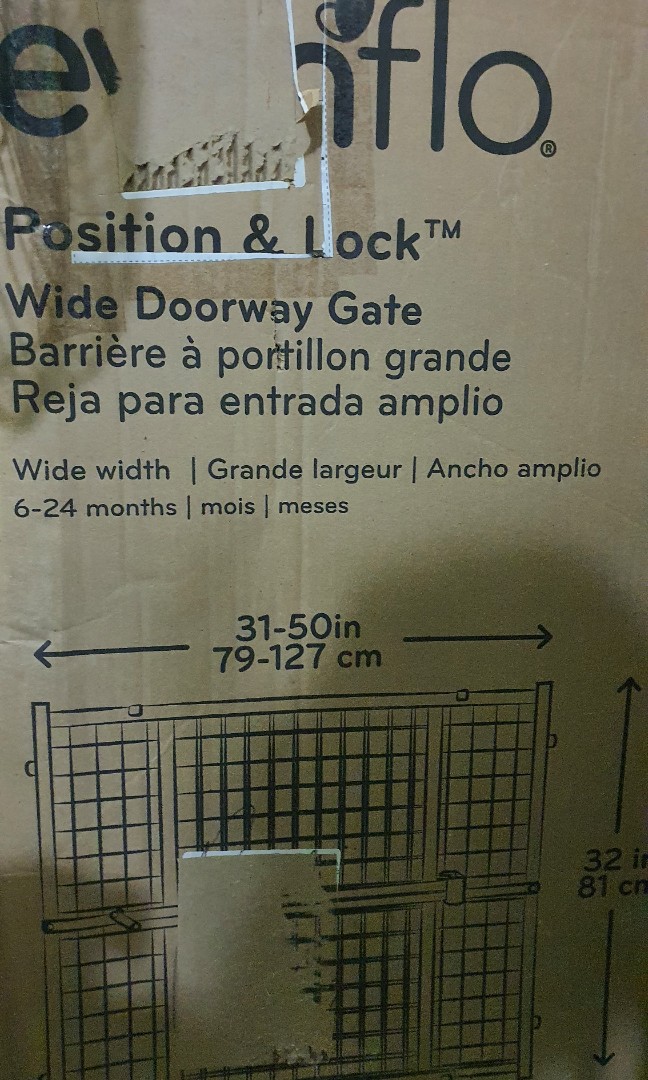 Baby Gate Or Pet Gate Brand EVENFLO Model Position Lock Wide   Baby Gate Or Pet Gate Brand Ev 1667239309 1d783b41 