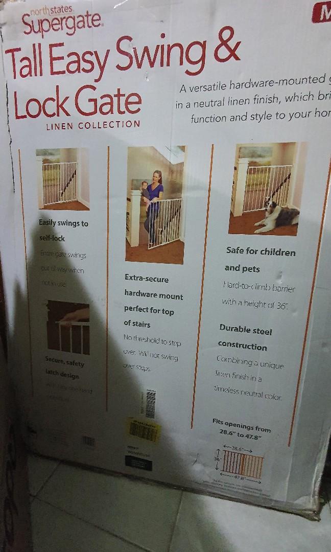 Tall easy swing and lock gate by north states discount
