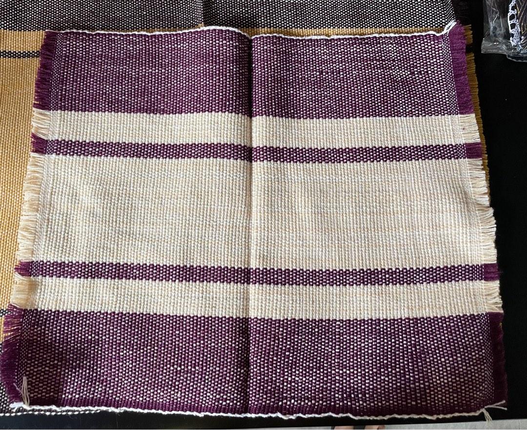 Baguio Table Runner with 6 placemats (Category: Table Linen & Textiles) located in Antipolo. Submitted by motheranddaughterco.ph (Listing ID 1193792617, Image 1). Description: Baguio Table Runner with 6 placemats per set - BRAND NEW - size:12 inches x 15 inches / 2.5 yards table runner for 4 to 6 seaters / handwoven acrylic thread - P500/set.