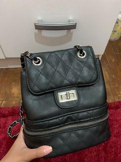 Black Backpack/Slingbag