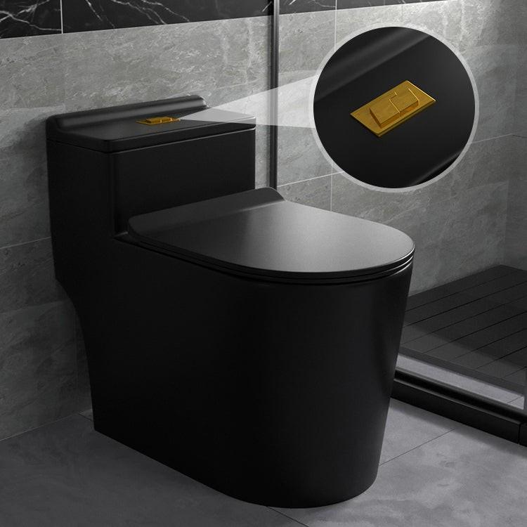 Black Toilet Bowl Floor Mounted Italian Style, Furniture & Home Living