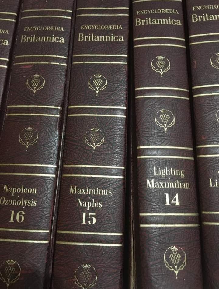 Books (britannica encyclopedia ) (Category: Textbooks) located in Caloocan City. Submitted by pacayjenic16129 (Listing ID 1193927384, Image 1). Description: britannica encyclopedia. complete volume . makapal ,mabigat at malaki na mga books . good quality . galing abroad. discounted price ..