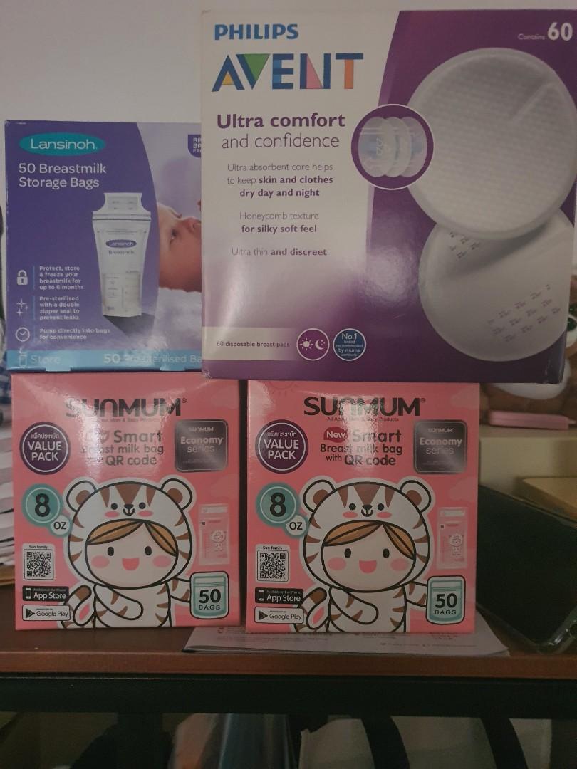 Breast Milk Bags and Breast Pads, Babies & Kids, Nursing & Feeding