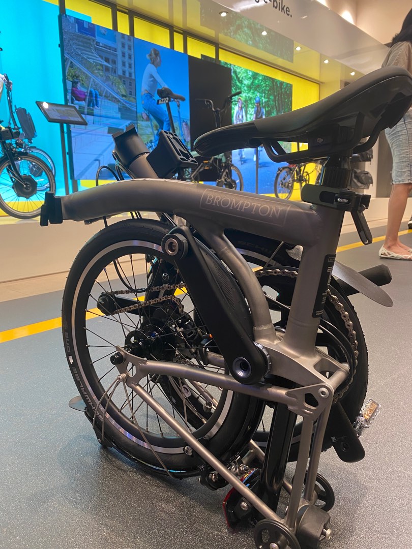 Brompton T line M4L (Urban), Sports Equipment, Bicycles & Parts ...