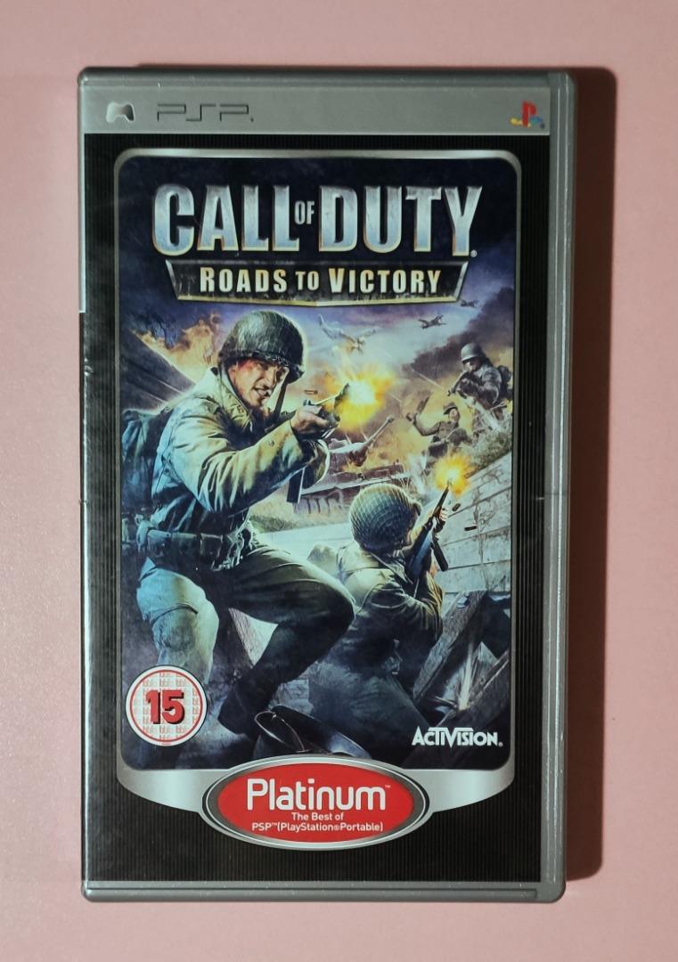 Call of Duty: Roads to Victory - [PSP Game] [ENGLISH Language] [CIB /  Complete in Box], Video Gaming, Video Games, PlayStation on Carousell