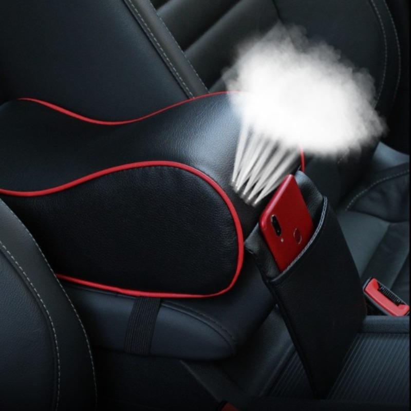 Car Arm Rest Extend Faux Leather Memory Cushion Foam Car Armrest Center