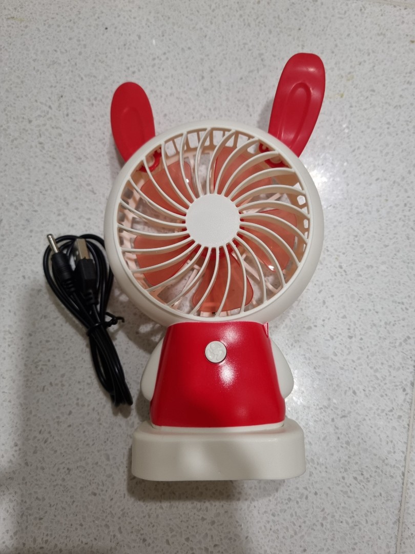 Cartoon Electric Fan, Furniture & Home Living, Lighting & Fans, Fans on  Carousell