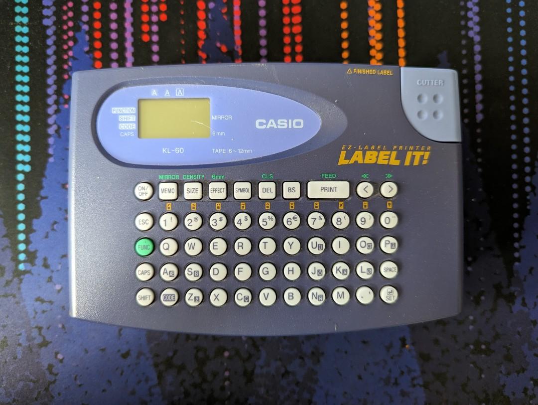 Casio KL-60, Computers & Tech, Printers, Scanners & Copiers ...