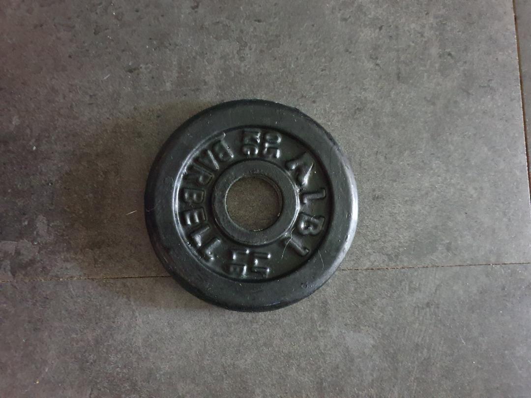 Cast Iron Dumbbells, Sports Equipment, Exercise & Fitness, Weights