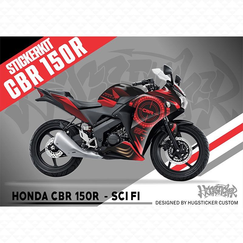 CBR 150R SCI FI HONDA HUGSTICKER Decals Sticker Kit High Quality