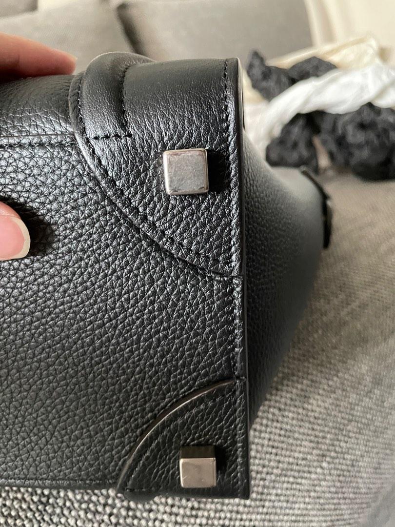 Celine sale drummed leather