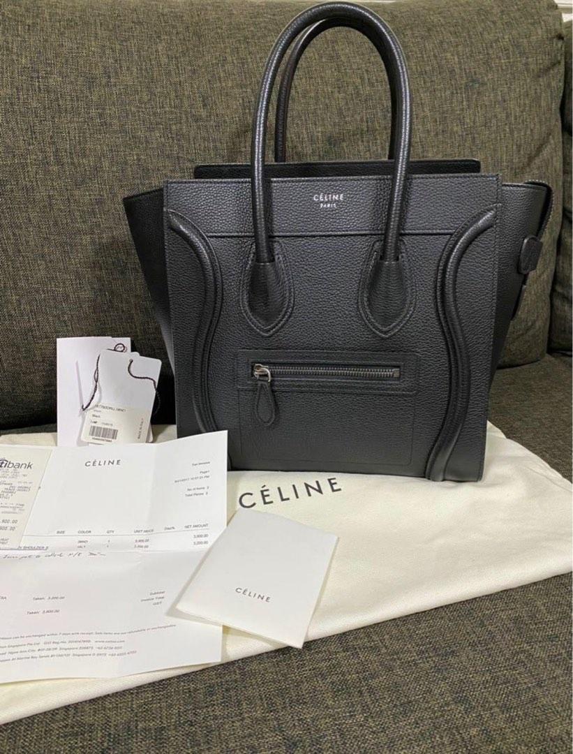 Celine drummed leather store