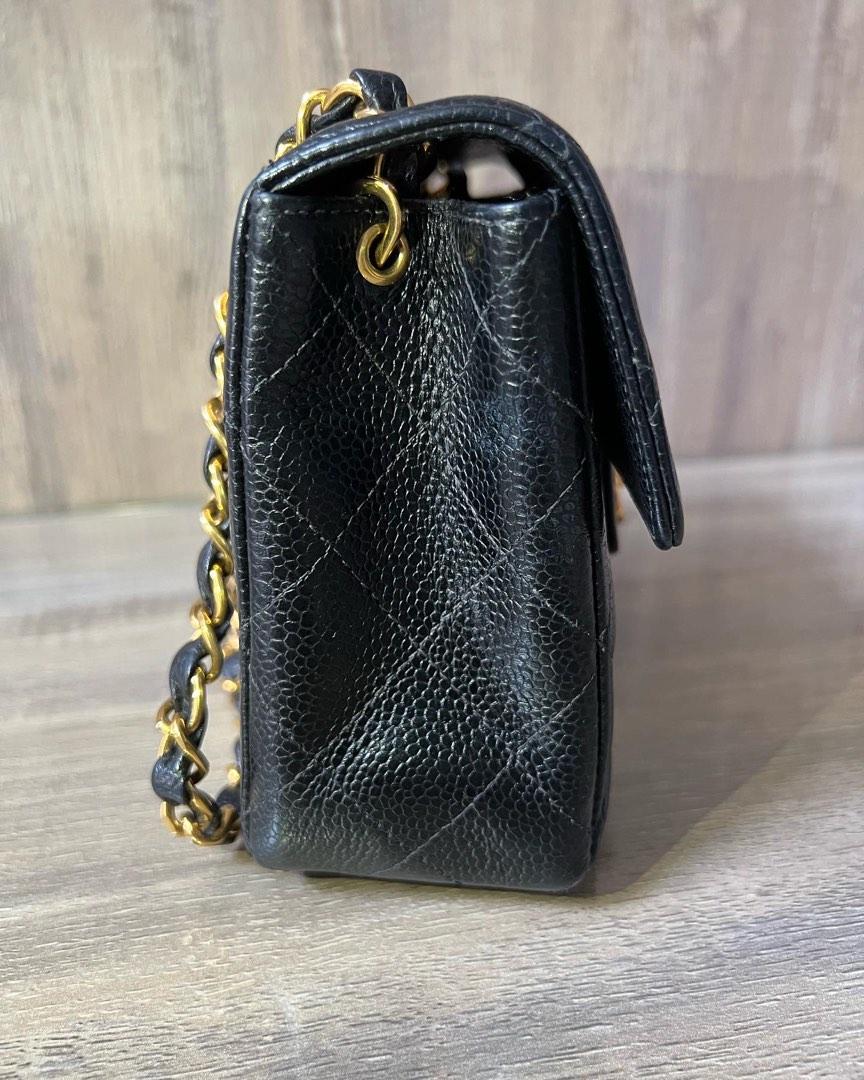 Classic Flap Mini Pearl Crush SQ 31M – Keeks Designer Handbags