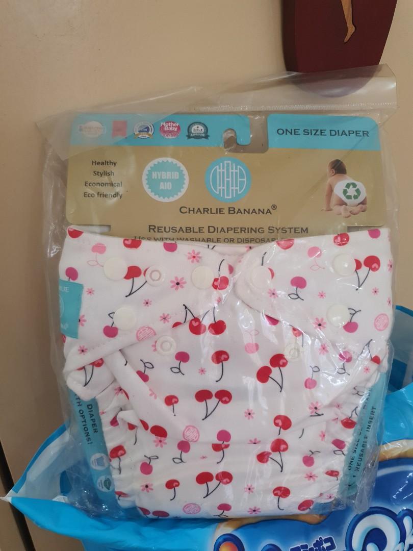 Charlie Banana Reusable Diaper (Category: Diapers & Baby Wipes) located in Manila. Submitted by joyceannelynne (Listing ID 1193861196, Image 1). Description: 800.00 for set of 2. never used. got as a gift at baby shower..