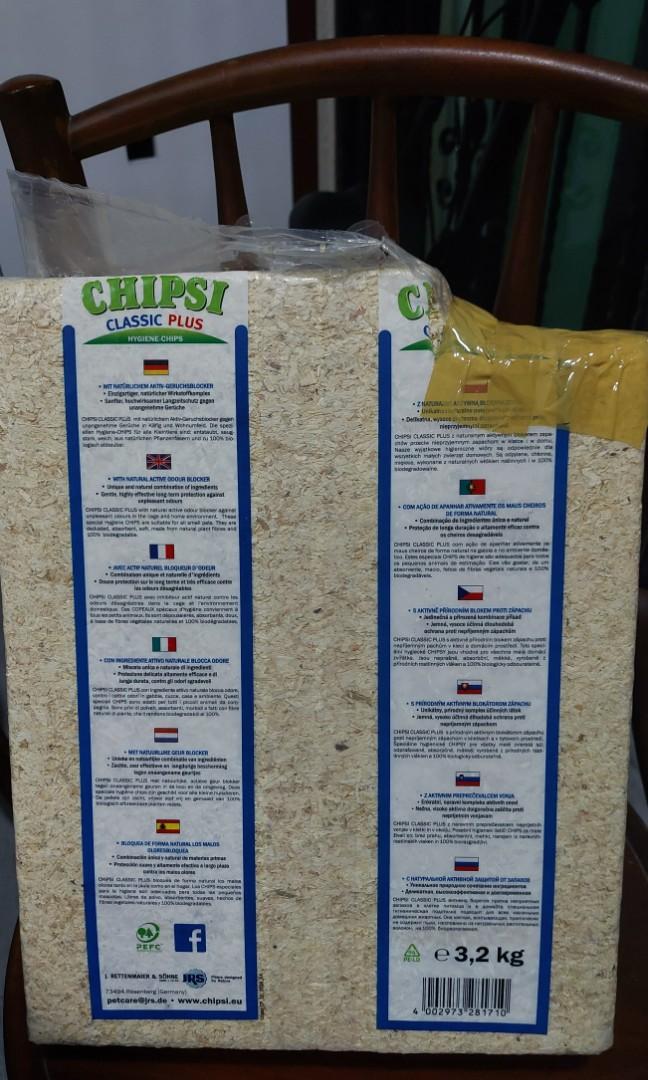 Chipsi Classic Plus HygienePlus woodchip for hamster rabbit and guinea