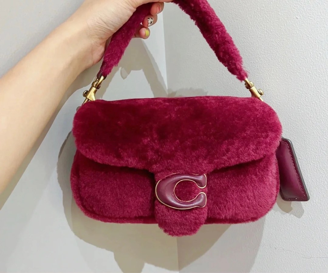 Coach Tabby Shearling 18, Luxury, Bags & Wallets on Carousell