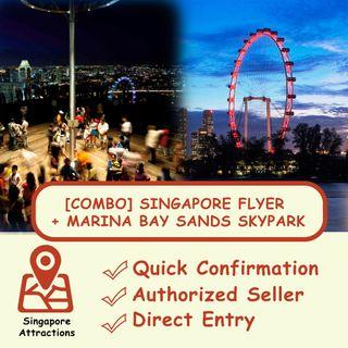 [COMBO] SINGAPORE FLYER + MARINA BAY SANDS SKYPARK