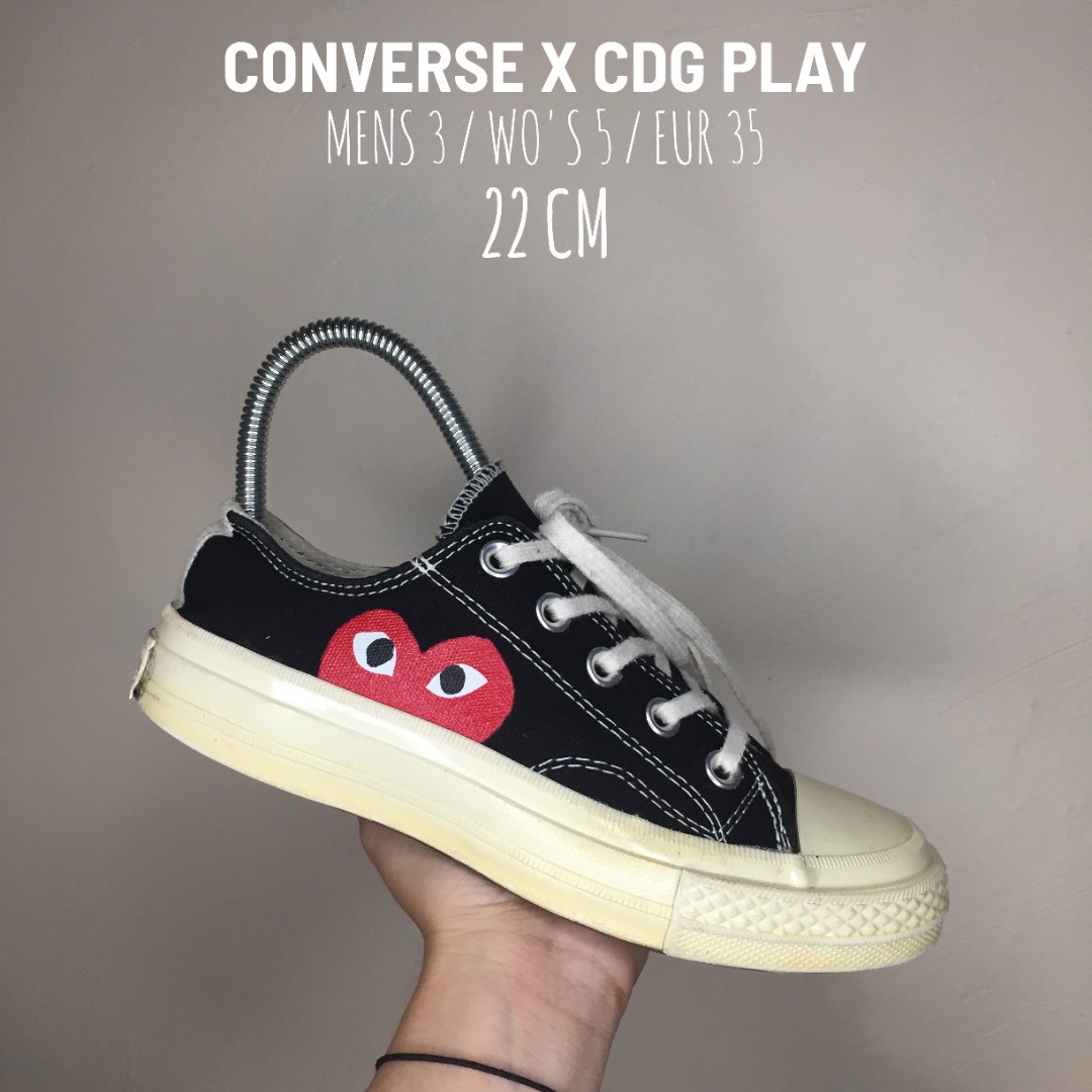 24.5cm PLAY COMME des GARCONS × CONVERSE ncck.org