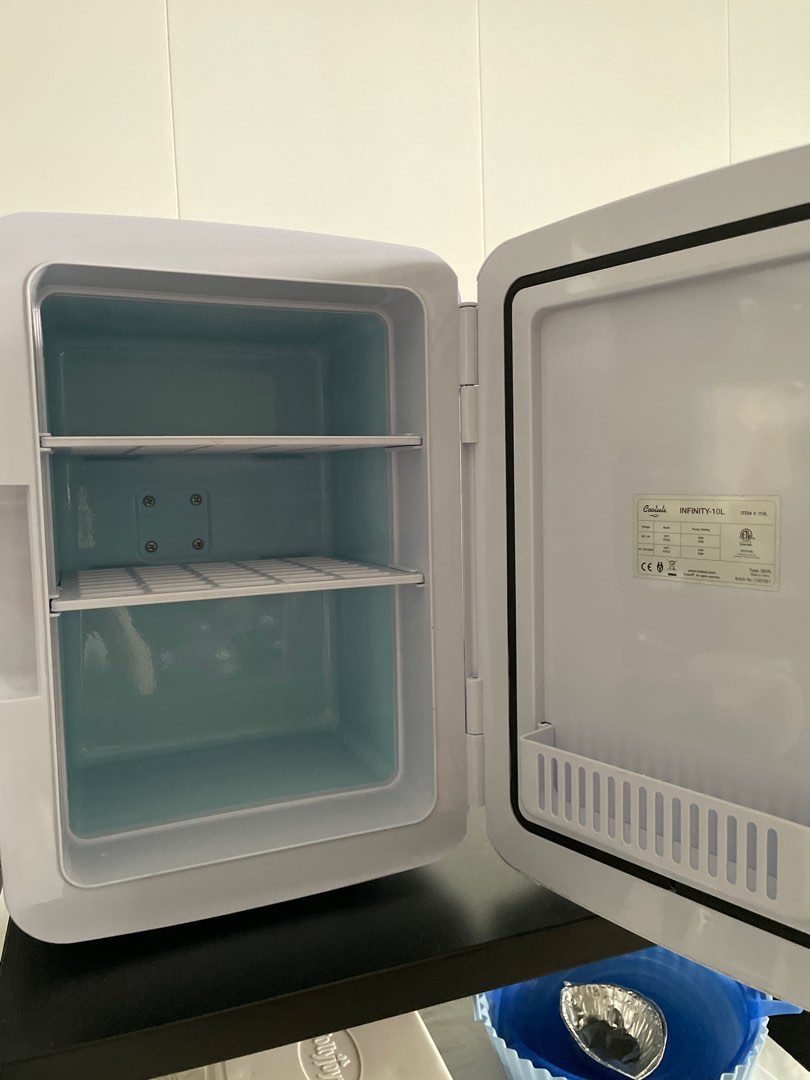 Cooluli 10L Mini Fridge for skincare, sheetmask or thaw breast milk